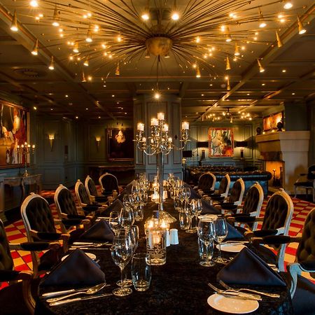 Grand Hotel Huis Ter Duin ノールトウェイク エクステリア 写真 The dining room at the restaurant